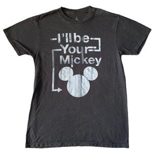 Disney Parks Black Mickey Mouse Shirt Size Small